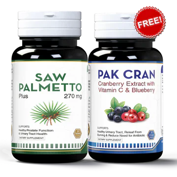 Buy Saw Palmetto & Get Pak Cran Tablet Free